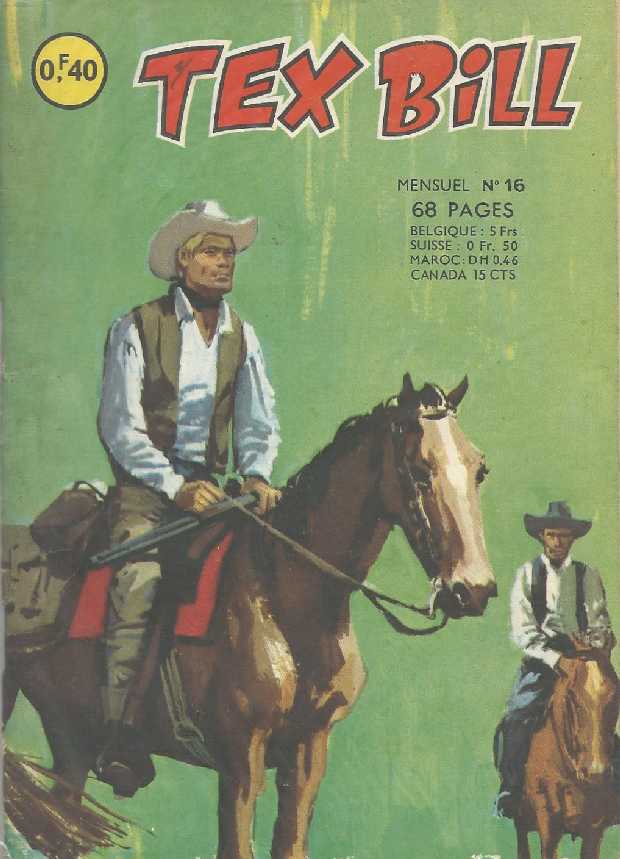Scan de la Couverture Tex Bill n 16